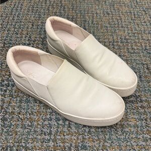 Vince Women's Cream Slip-On Sneakers